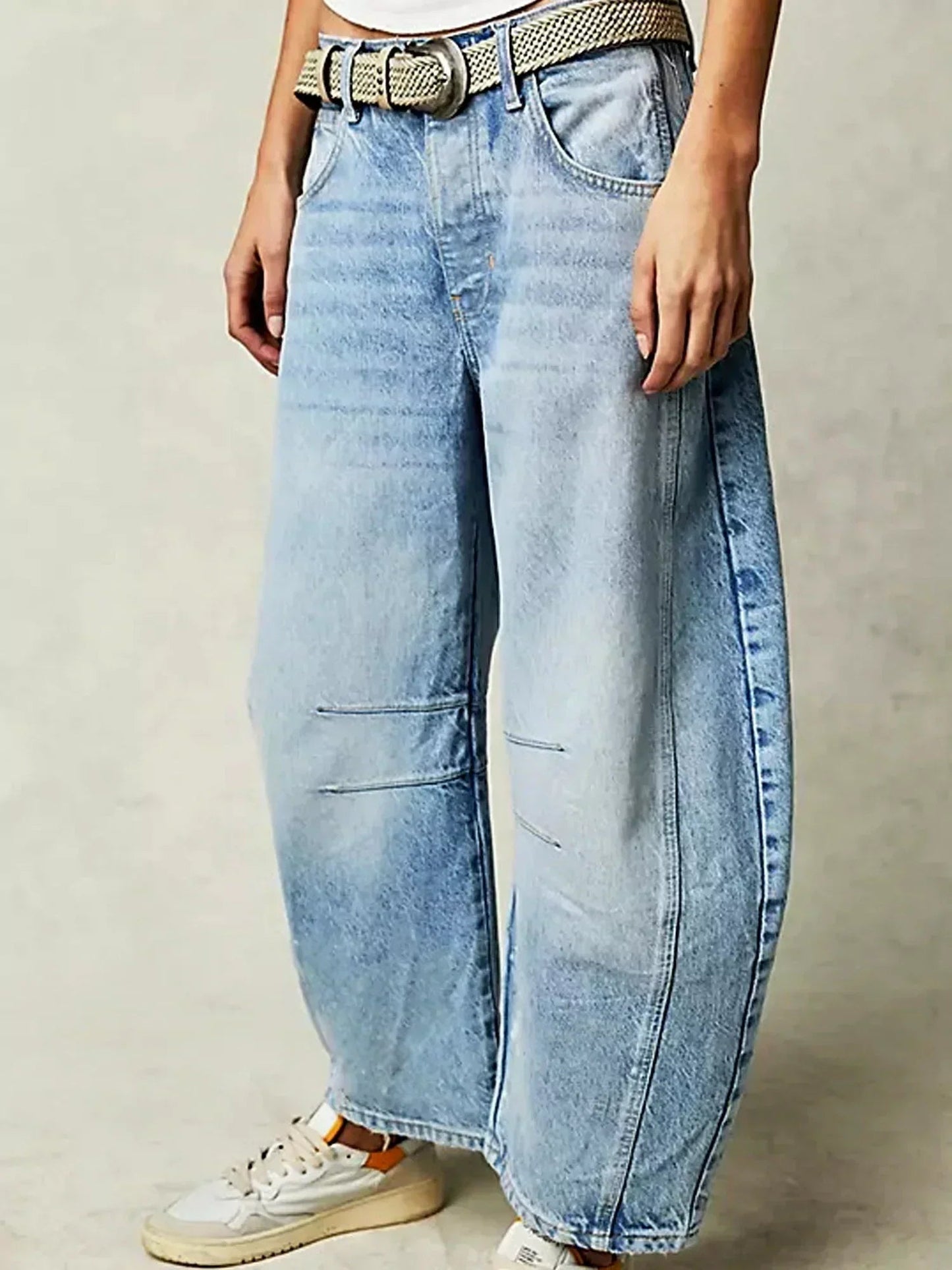 Womens Wide Leg Jeans