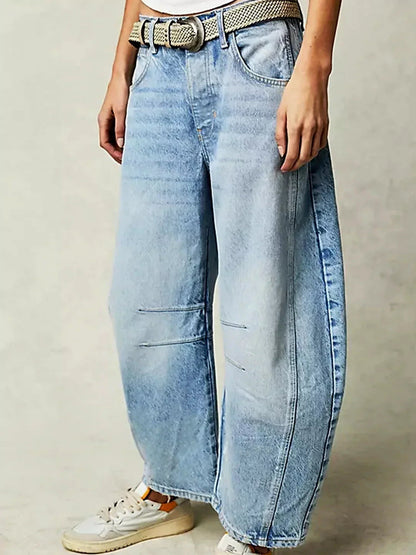 Womens Wide Leg Jeans