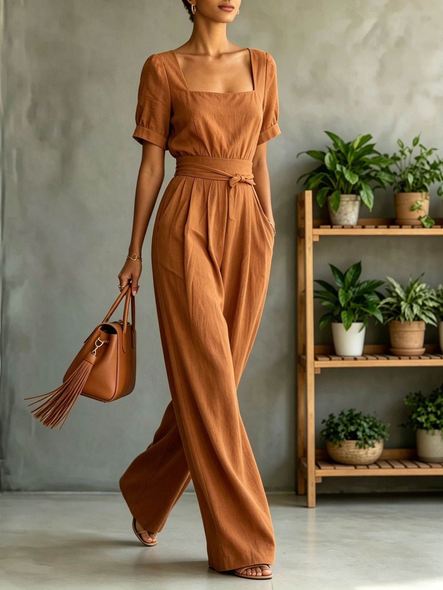 Lace-up Bodysuit