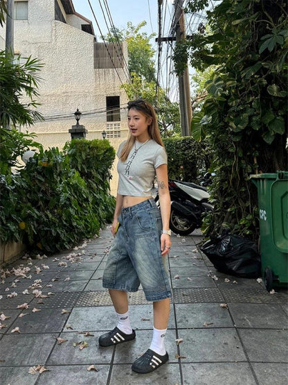 Y2K Bermuda Shorts