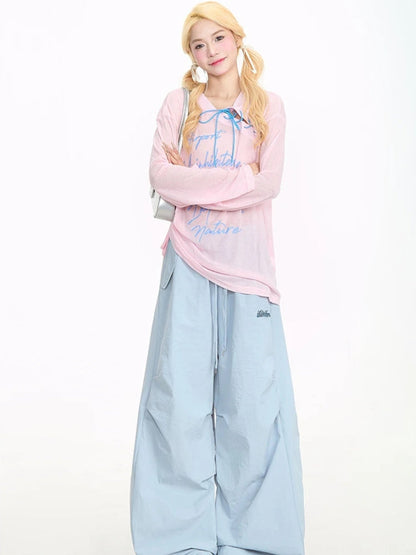 Y2K Parachute Pants