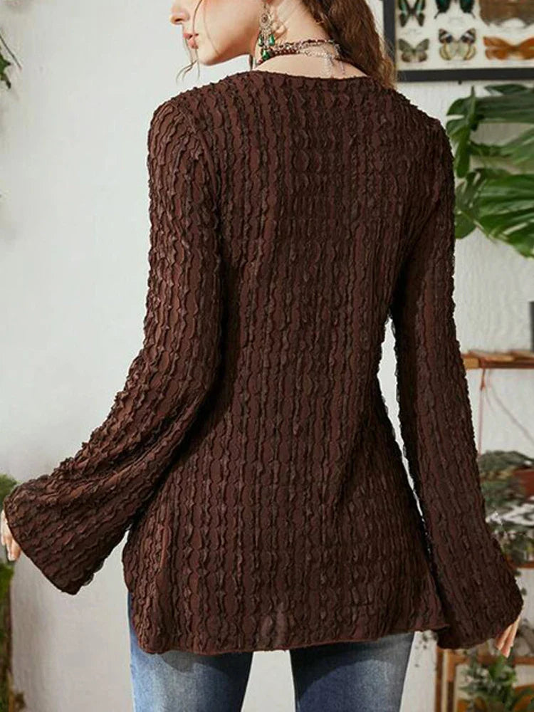 DressBetty - 2024 Vintage 2000s Grunge Lace-Up Cardigans