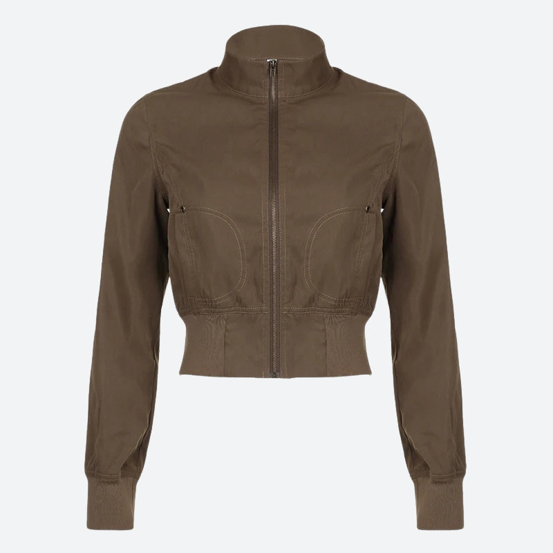 Y2K Zip-Up Jacket