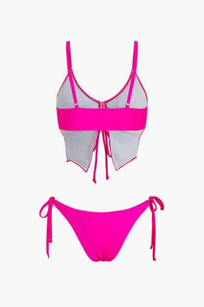 | Butterfly Pattern Swimwear Set
