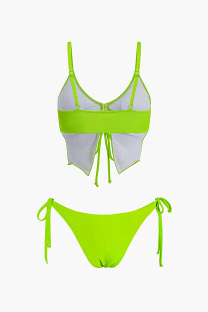 | Butterfly Pattern Swimwear Set