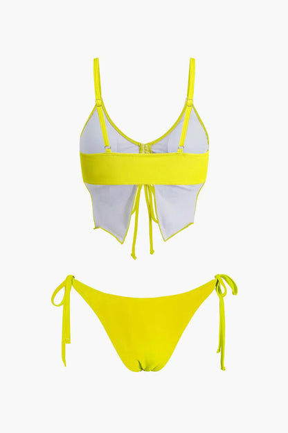 | Butterfly Pattern Swimwear Set