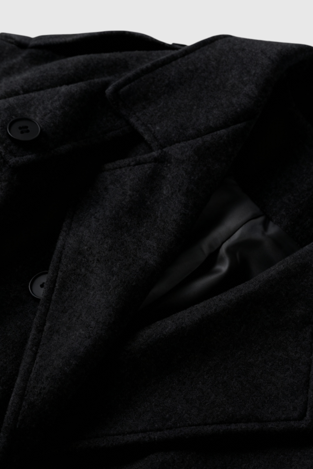 Long Double-Breasted Coat | Belted Waist | Relaxed Fit