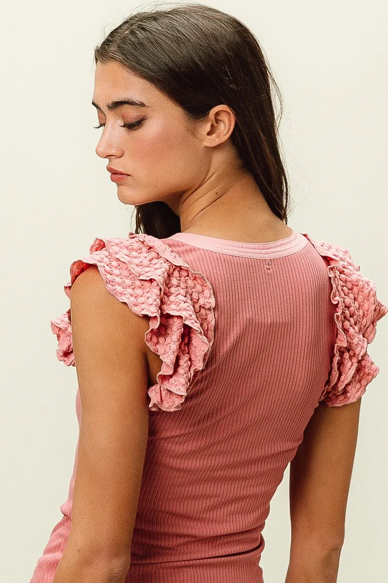 Gilian Ruffled Top