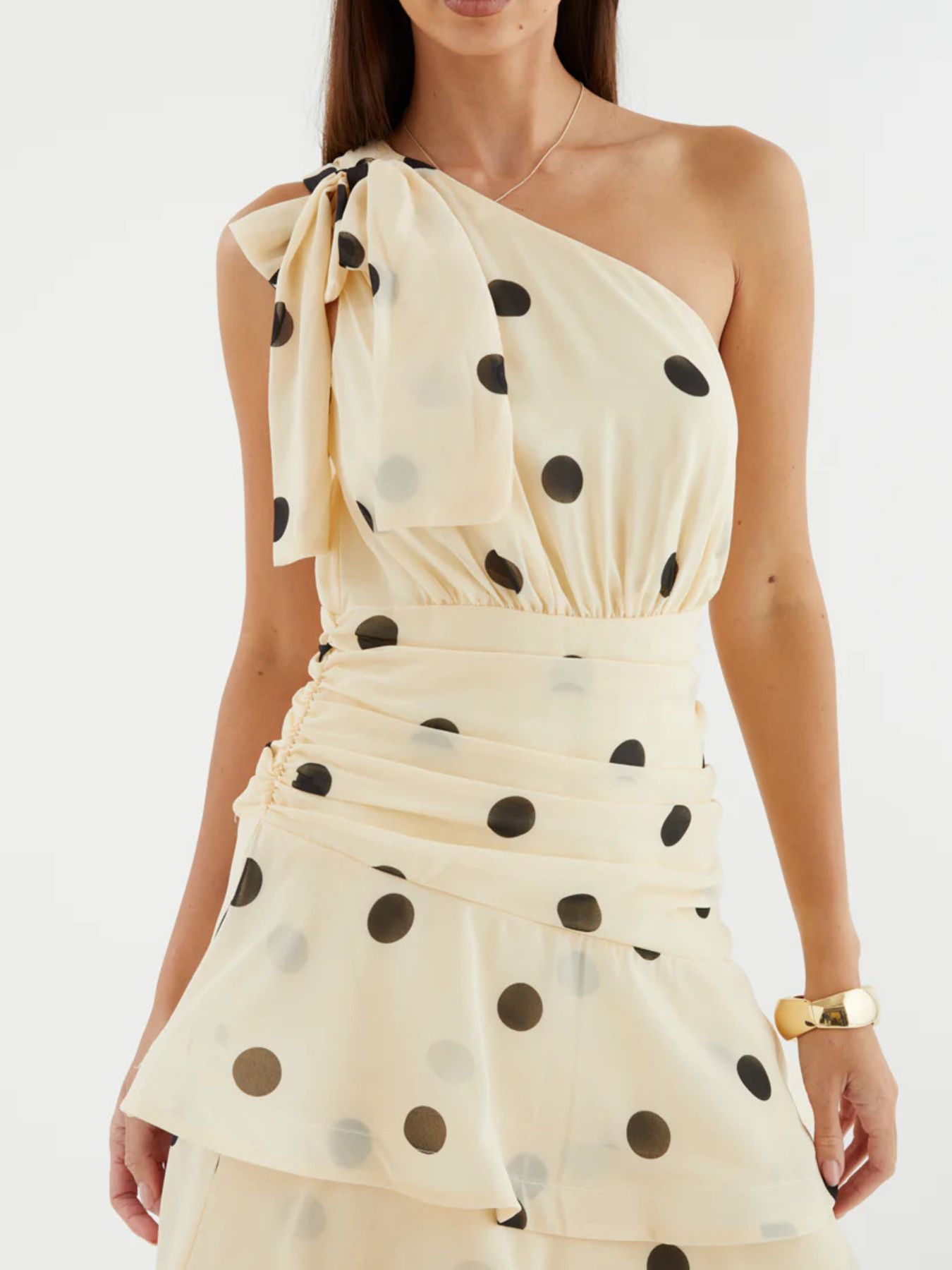 Kline Polka Dot Maxi Dress