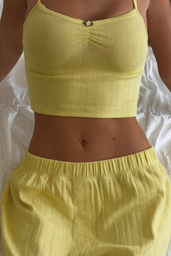 | Soft Relaxed Cami Pants Set