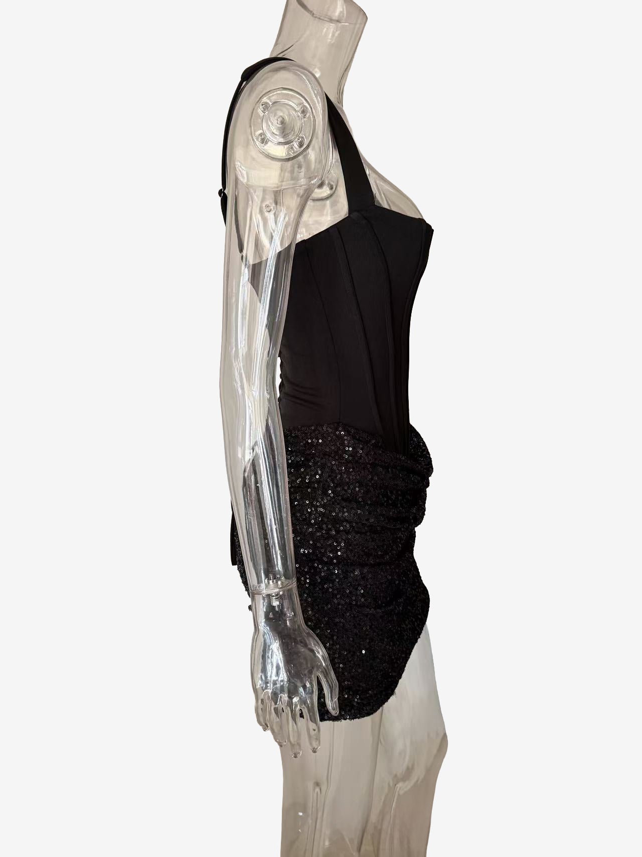 Corset Sequin Sleeveless Bodycon Mini Party Dress For Women 2026