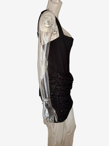 Corset Sequin Sleeveless Bodycon Mini Party Dress For Women 2026