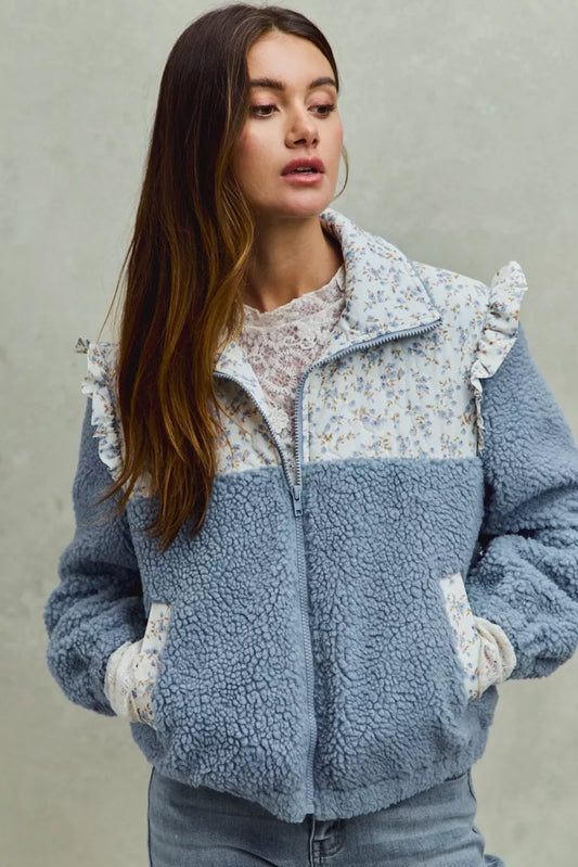 Feathers Sherpa Jacket