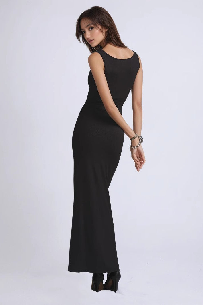 Square Neck Bodycon Lace Dress