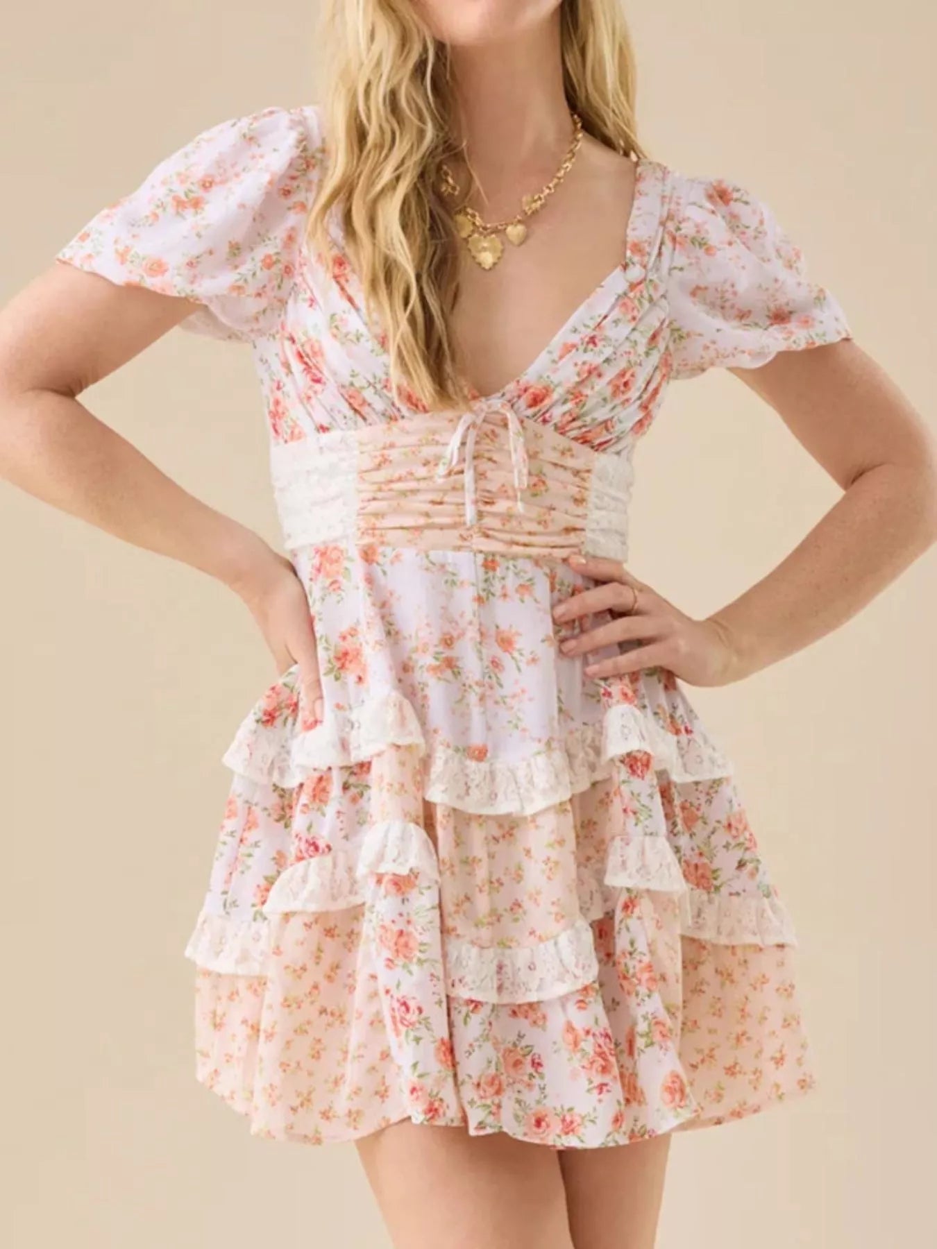 Telfair Tiered Dress