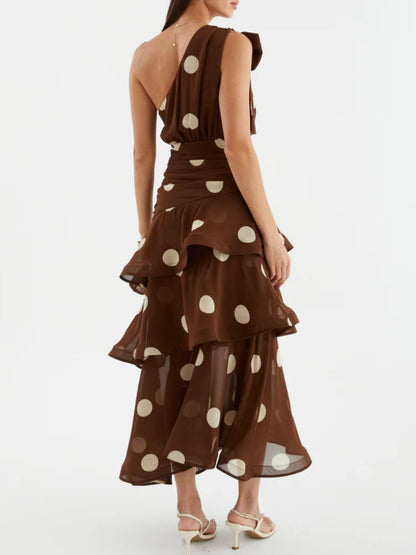 Kline Polka Dot Maxi Dress