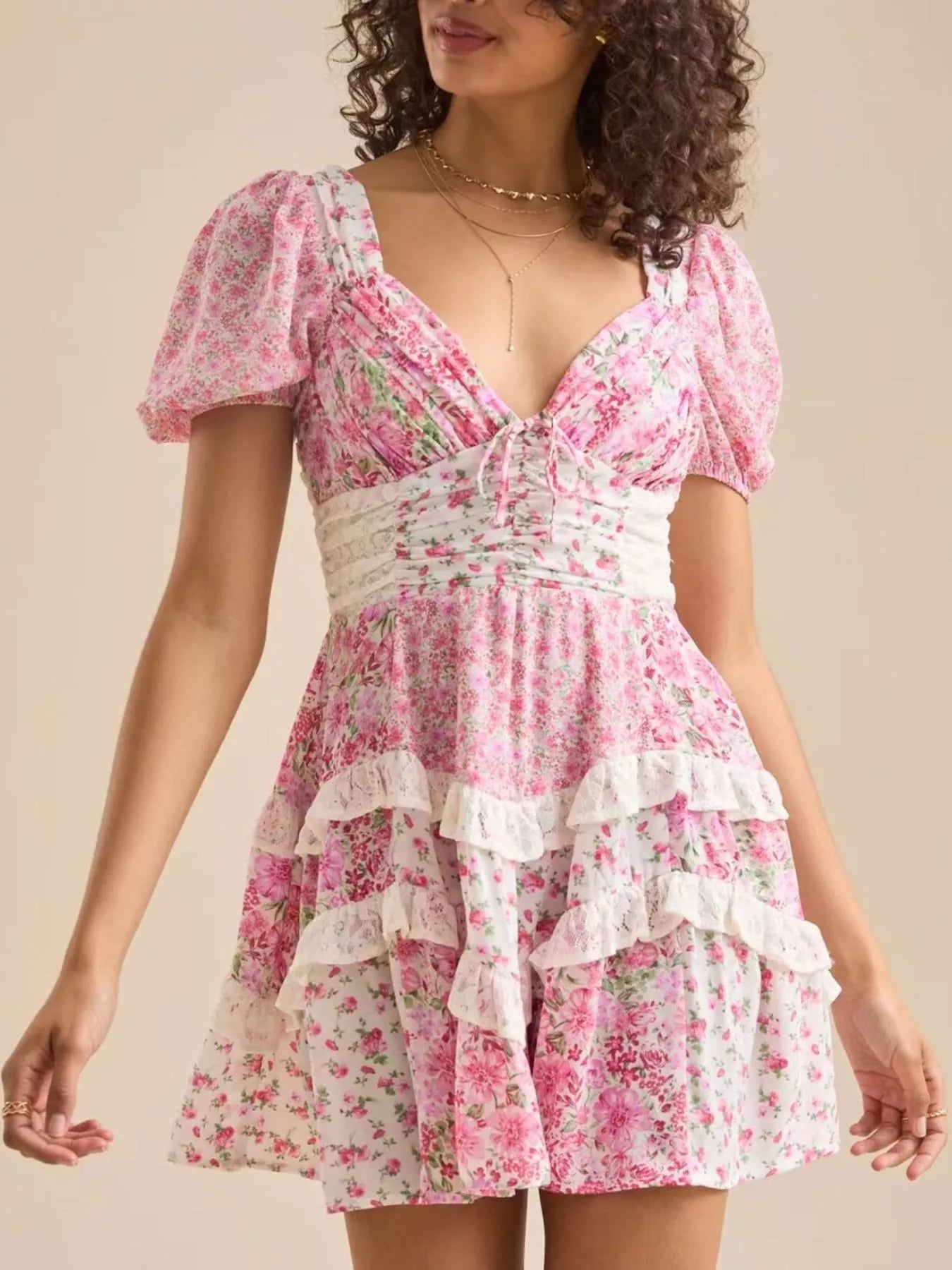 Telfair Tiered Dress