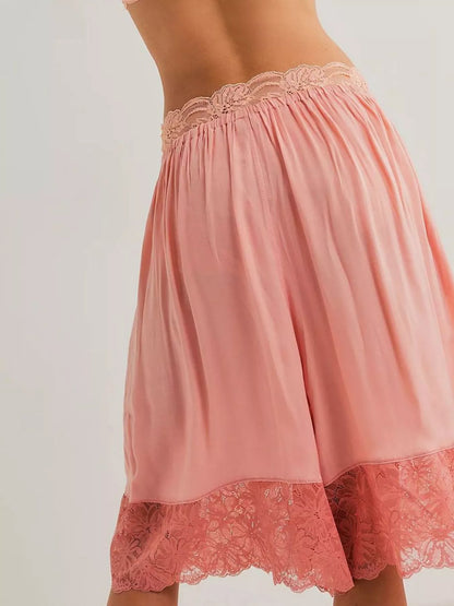 Teddi Drawstring Lace Shorts