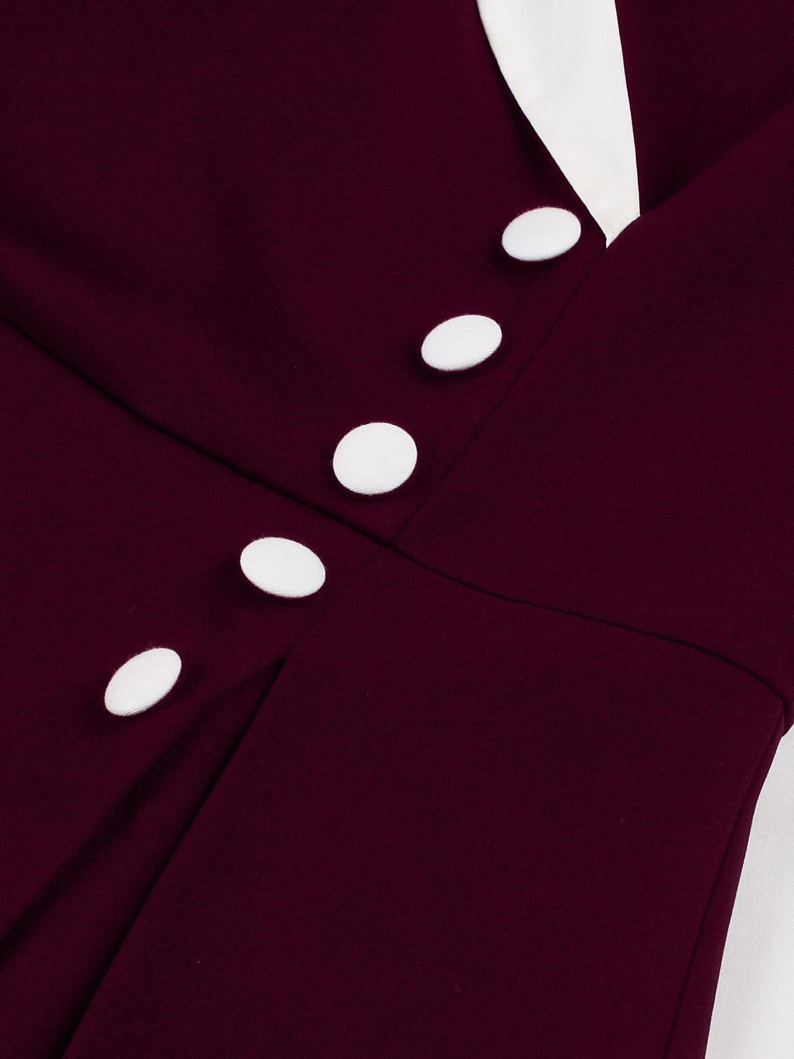Retro Lapel Side Button Slim Fit Flare A Line Elegant Midi Dress For Women 2026