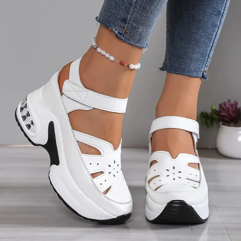 The Amy — Chunky Platform Comfort Sandals