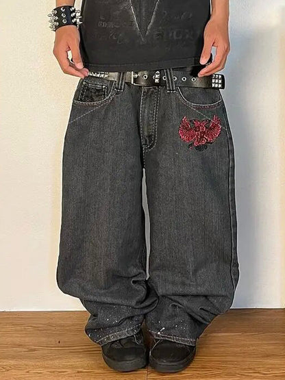 American Retro Hiphop Boyfriend Jeans