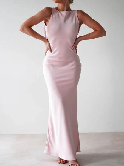 Sinclair Satin Maxi Dress
