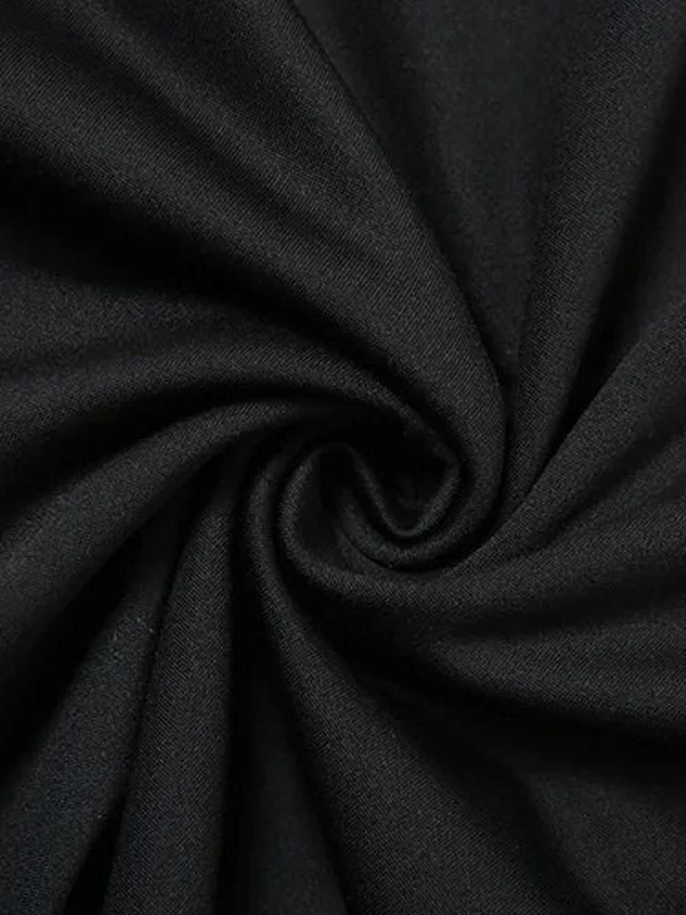 Mock Neck Long Sleeve Ring Detail Ruched Draped Front Column Maxi Gown