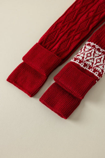 Ribbed Slouchy Leg Warmers