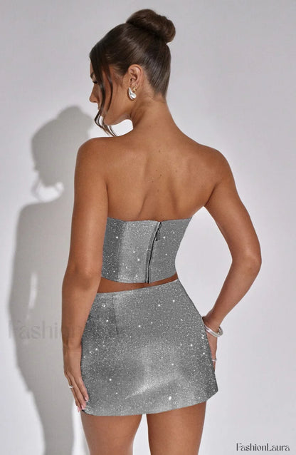Aimee Top Graceful - Silver