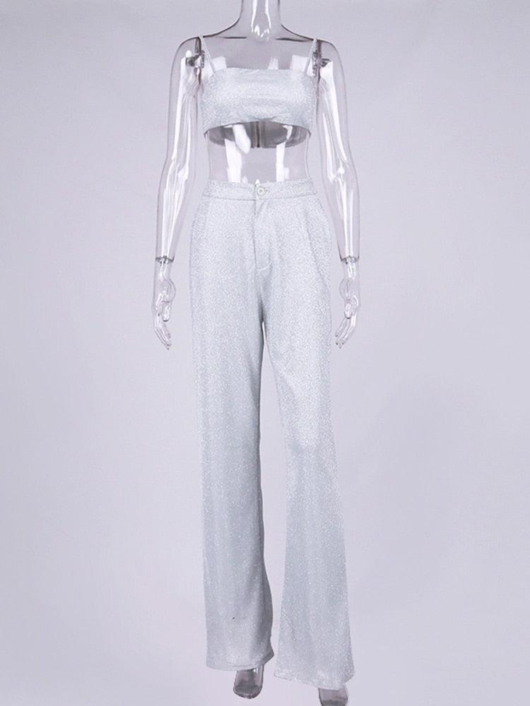 KittenAlarm - Althea Glitter Pants Set
