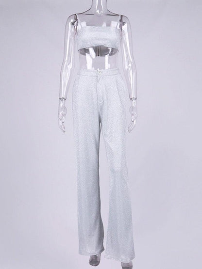 KittenAlarm - Althea Glitter Pants Set