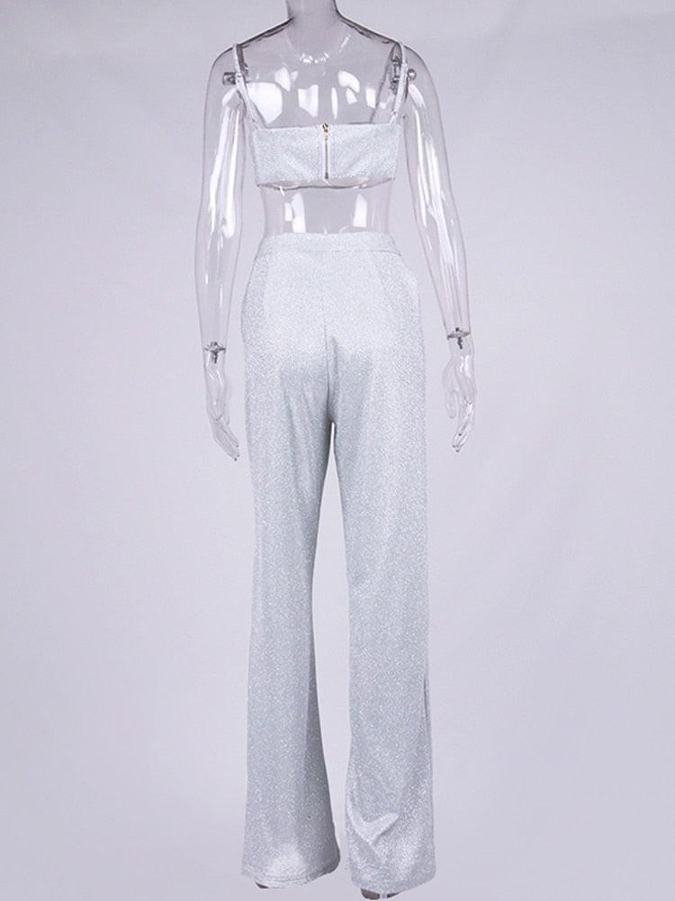 KittenAlarm - Althea Glitter Pants Set