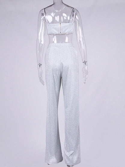 KittenAlarm - Althea Glitter Pants Set