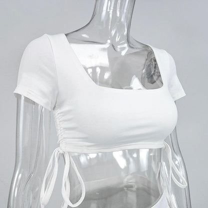 KittenAlarm - Aminta Crop Top & Mini Shorts Set