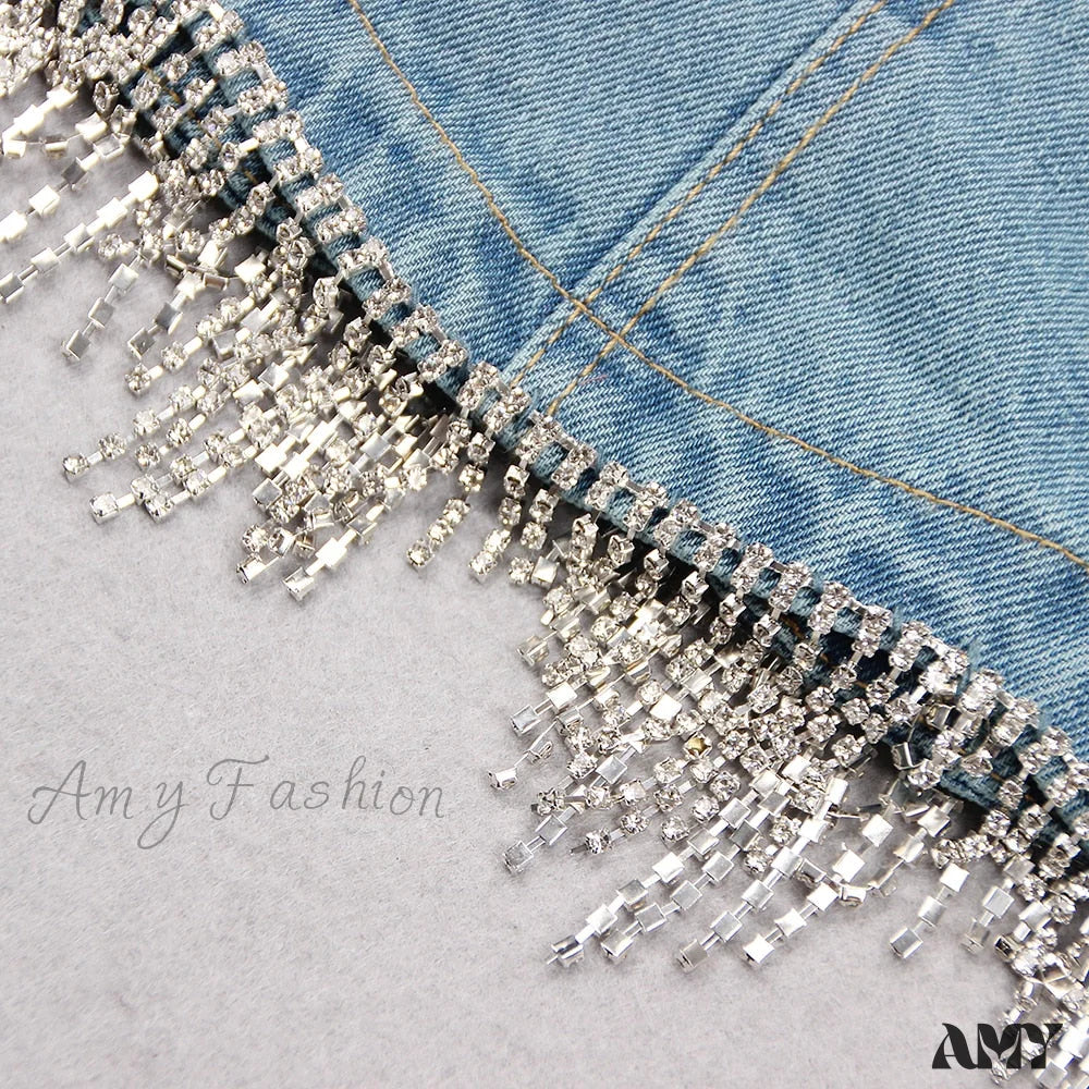 Amy Fashion - Fashion High Street Denim Coats