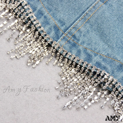 Amy Fashion - Fashion High Street Denim Coats