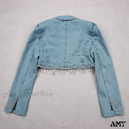 Amy Fashion - Fashion High Street Denim Coats