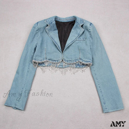 Amy Fashion - Fashion High Street Denim Coats