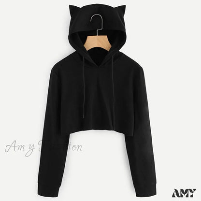 Amy Fashion - Solid Color Simple Zip-Up Coats