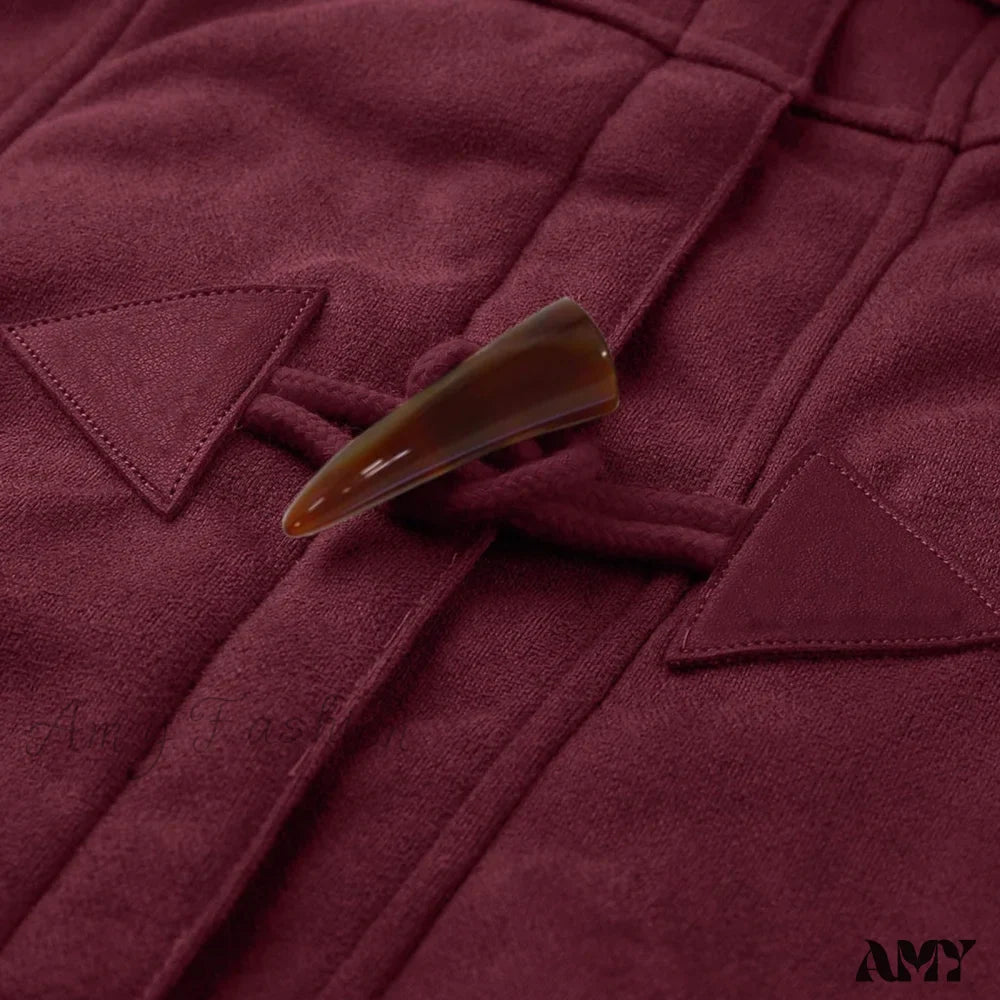 Amy Fashion - Thicken Fleece Lined Hooded Coat