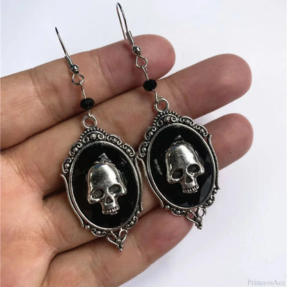 Antique Dim Gothic Blade Stiletto Earring