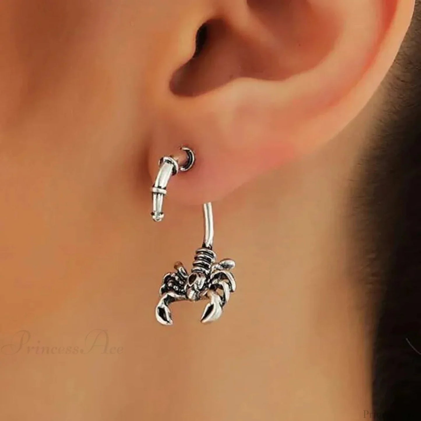 Antique Dragonfly Carved Free-spirited Dangle Earring