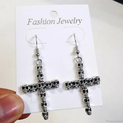 Antique Fairy Wings Grunge Dangling Earring