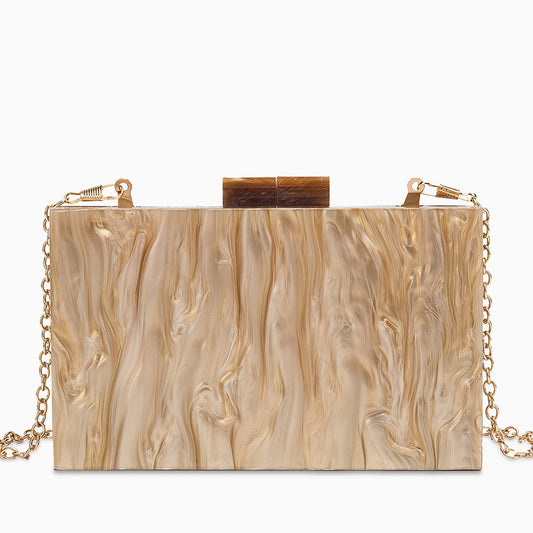 Acrylic Clutch Bag by Arya