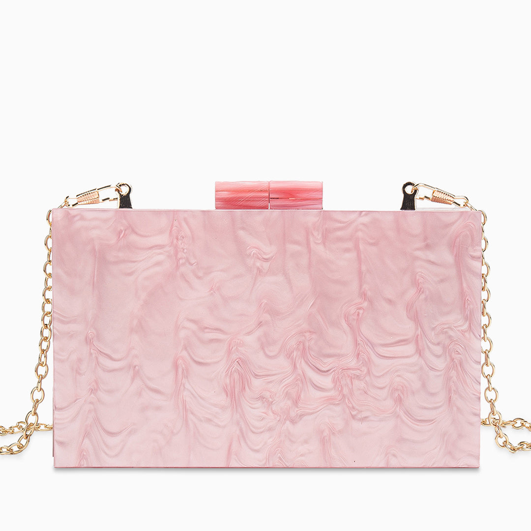 Acrylic Clutch Bag by Arya