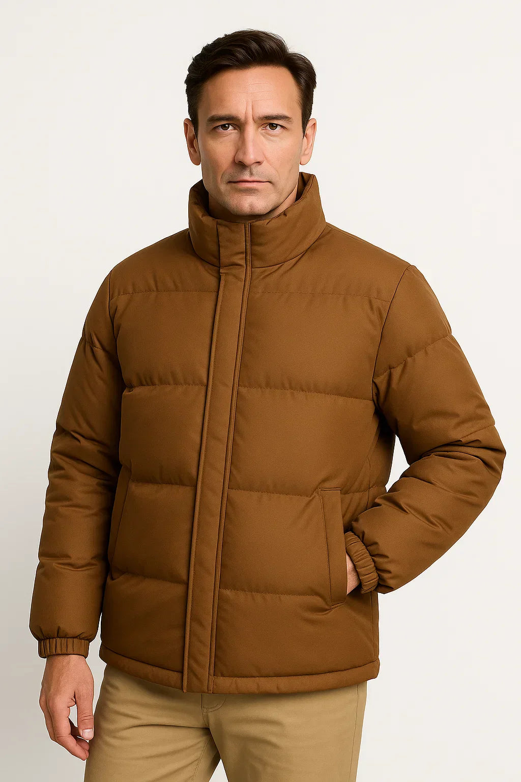 Men's Waterproof Parka Jacket Cotton Plus Size Winter