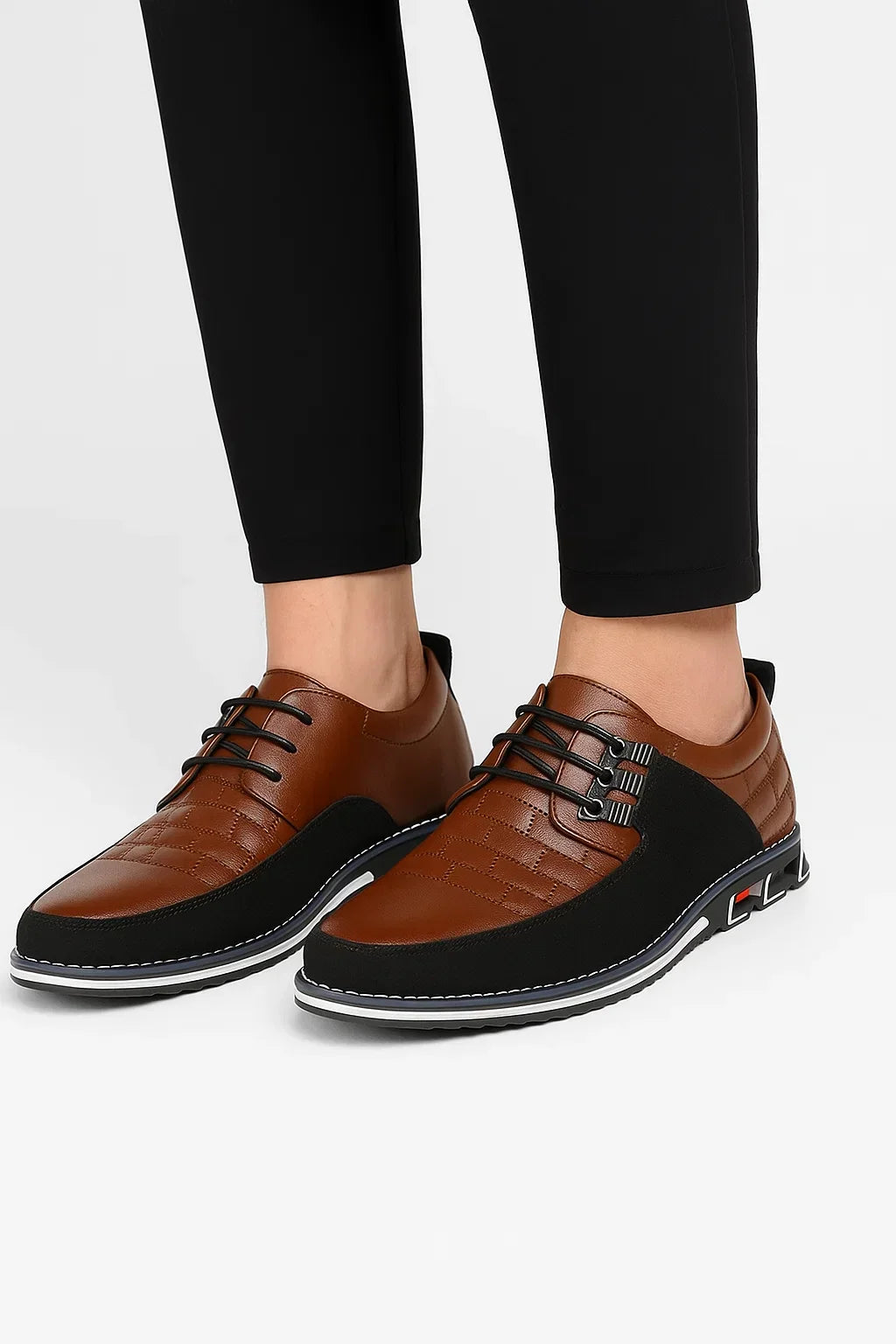 Men's Lace-Up Oxford Shoes | Artificial Leather | Maison Collection