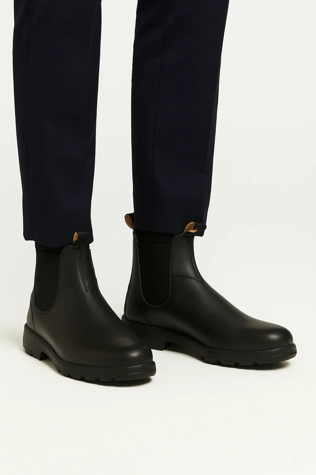 Atelier Leather Chelsea Boots | Round Toe | Rubber Sole