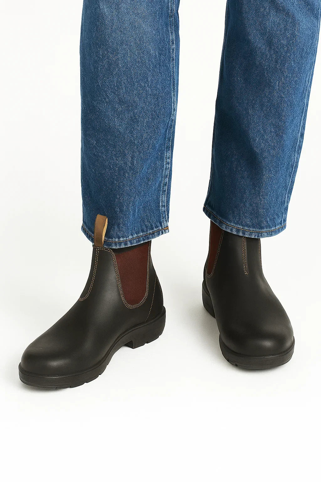 Atelier Leather Chelsea Boots | Round Toe | Rubber Sole
