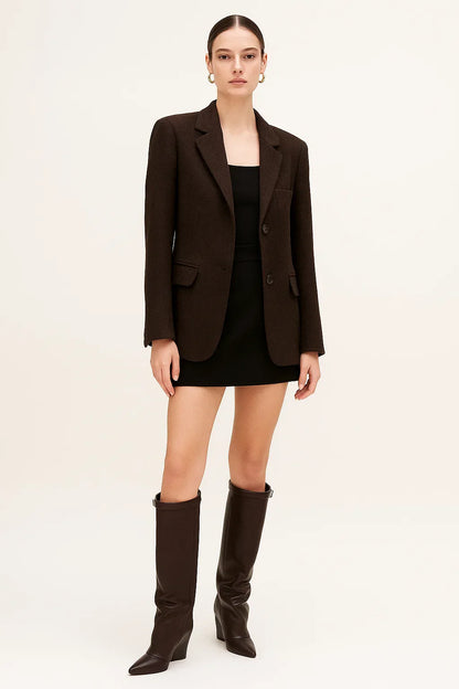 Fold-Over Knee Boots | Pointed Toe & Hidden Wedge Heel
